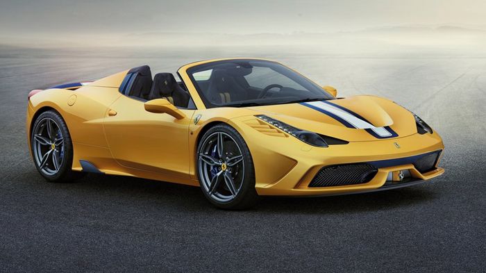 Η Ferrari θα παραμείνει προσηλωμένη στα 2θέσια supercars και δεν πρόκειται να δημιουργήσει 4θυρα μοντέλα, SUV, ή μοτοσικλέτες (εικόνα Ferrari 458 Spec