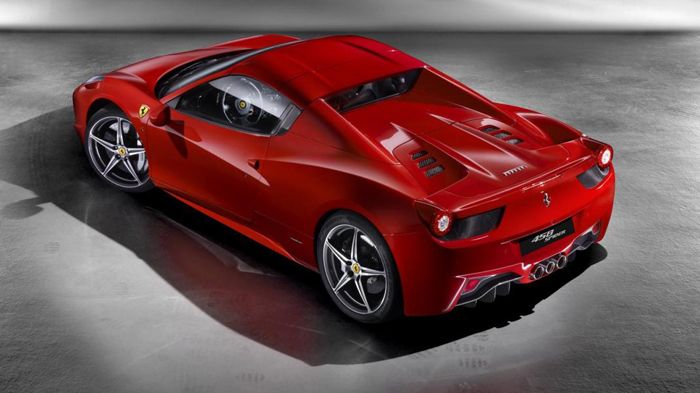 Το νέο ιταλικό μοντέλο θα κατασκευαστεί σε μόλις 458 μονάδες (εικόνα η 458 Spider).