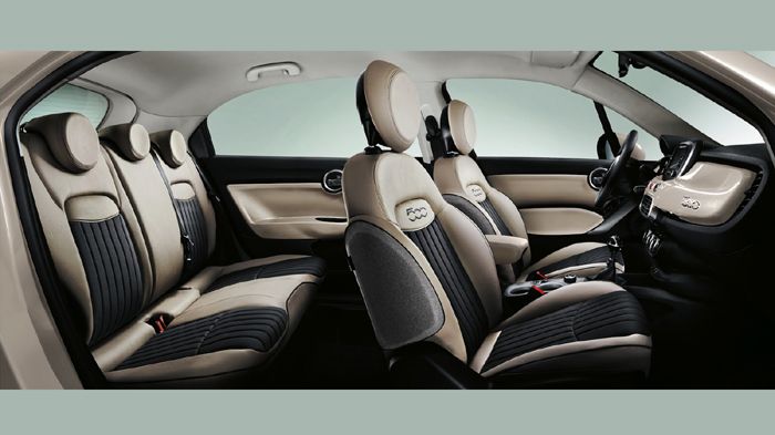 Το στιλ περισσεύει στο εσωτερικό του νέο Fiat 500X, το οποίο αναμένεται να προσφέρει αρκετά άνετους χώρους και πορτμπαγκάζ 350 λίτρων.