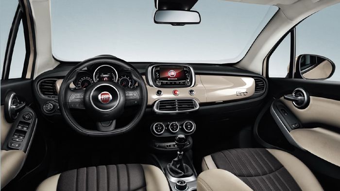 Το Fiat 500X θα διατίθεται σε δύο εκδόσεις, μία με περισσότερο στιλ (φωτό) και μία με off-road προσανατολισμό (και εξοπλισμό).