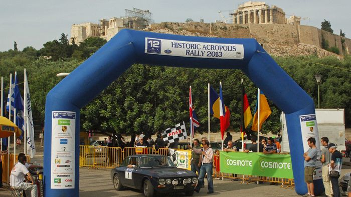 Η Ακρόπολις των Αθηνών και οι Δελφοί, είναι μόνο κάποια από τα ανά τον κόσμο διάσημα σημεία/μνημεία της διαδρομής για το 13ο Ιστορικό Ράλλυ Ακρόπολις.