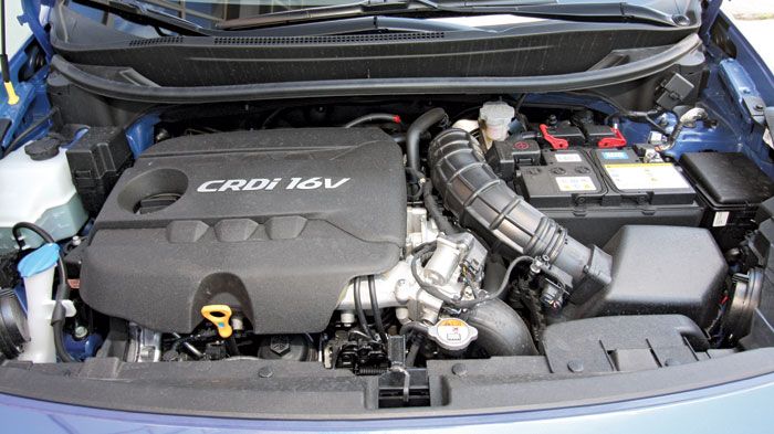 Σαν diesel το Kia Rio έχει τη δυνατότητα να εξοπλιστεί με δυο διαφορετικής χωρητικότητας κινητήρες (1,1 και 1,4 λίτρων) οι οποίοι απαλλάσσονται από τα