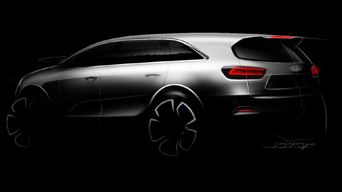 Oι πρώτες φωτογραφίες του νέου Kia Sorento θα δημοσιοποιηθούν στο τέλος του μήνα, ενώ το καινούργιο μοντέλο θα παρουσιαστεί επίσημα στο Σαλόνι του Παρ