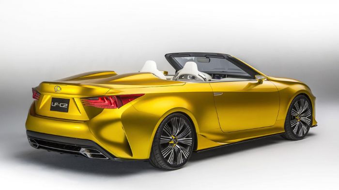 Το LF-C2 concept είναι ένα ανοικτό μοντέλο 2+2 θέσεων, μέσω του οποίου η Lexus μας «συστήνει» με τη μελλοντική σχεδιαστική λογική που θα ακολουθήσει.