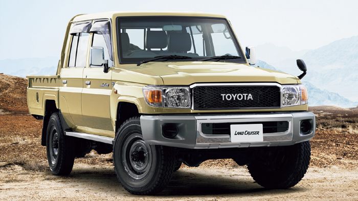 Το Land Cruiser 70 θα διατίθεται ως 5θυρο SUV, αλλά και για πρώτη φορά στην Ιαπωνία, ως διπλοκάμπινο pick-up.