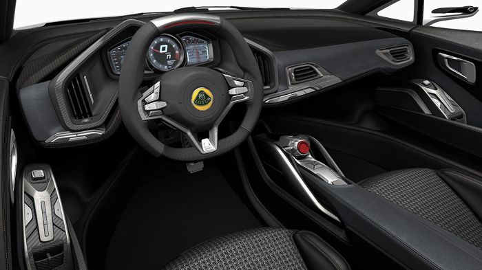 Η concept Lotus Esprit εφοδιαζόταν από έναν 5λιτρο V8 που απέδιδε 550 PS -μέσω ενός 7τάχυτου αυτόματου κιβωτίου- που «απογείωνε» το συγκεκριμένο super