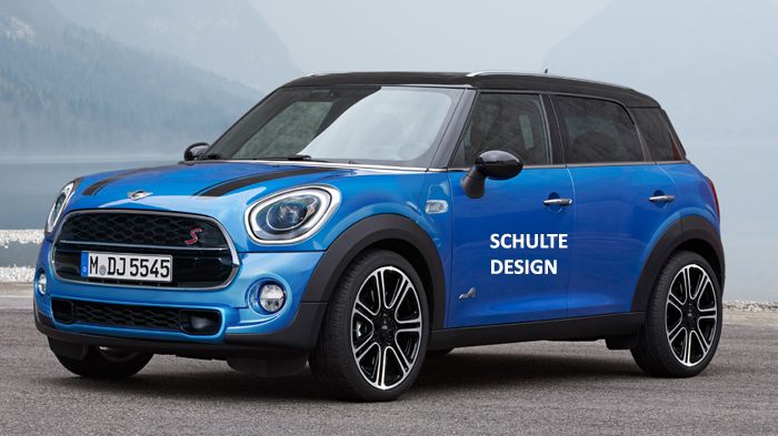 Tο νέο Countryman από τις κατασκοπευτικές φωτογραφίες βλέπουμε ότι ακολουθεί τα σχεδιαστικά «χνάρια» του νέου Cooper (εικόνα το νέο Countryman S).