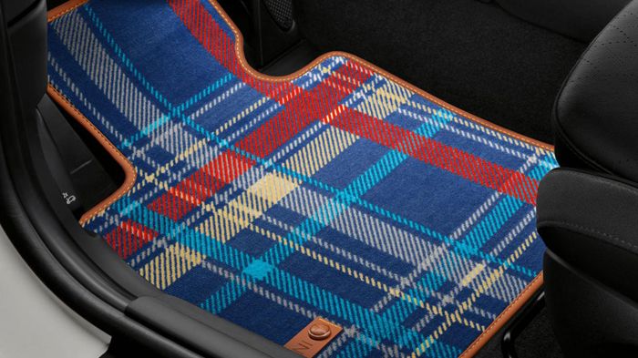 Πατάκια με διάφορα σχέδια.