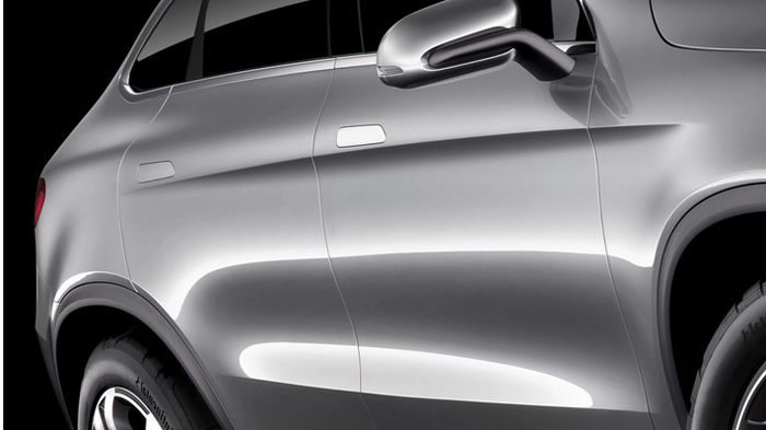Κατά την παράδοση της Mercedes, η MLC θα μοιάζει σε μεγάλο βαθμό στο πρωτότυπο Concept Coupé SUV.
