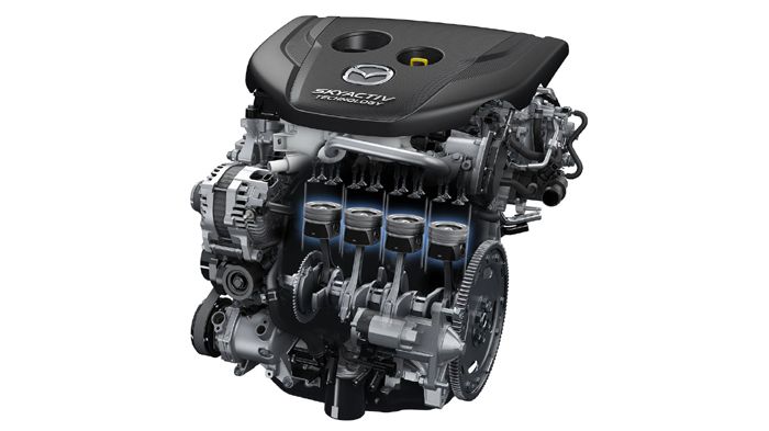Ντεμπούτο μαζί με το νέο Mazda2 θα κάνει το καινούργιο 1.5 SkyActiv diesel μοτέρ, το οποίο συνεργάζεται με 6άρι μηχανικό κιβώτιο.