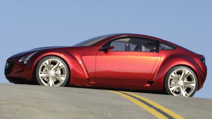 Tο νέο RX-7 θα πατά σε καινούργια πλατφόρμα, πιθανότατα αυτή του νέου MX-5 (εικόνα το Kabura concept).	