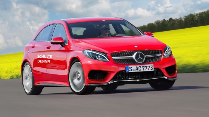 Σχεδιαστικά, η επόμενη Mercedes A-Class δεν θα διαφοροποιηθεί σημαντικά σε σχέση με τη σημερινή. Αναμένεται να είναι πλατύτερη πάντως (ηλεκτρονικά επε