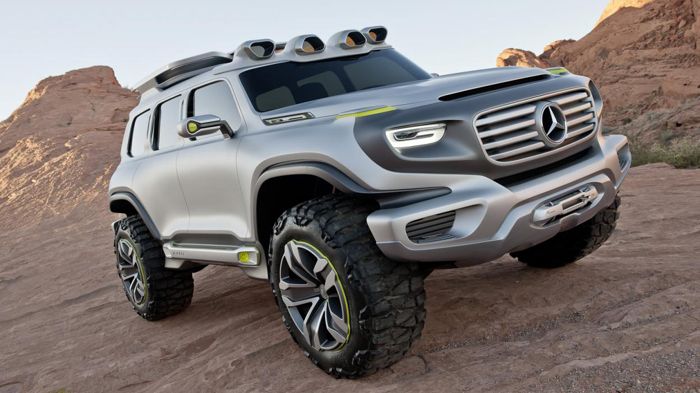Tο νέο crossover Mercedes GLB θα είναι πιο μεγάλο από την GLA, αλλά και λιγότερο πολυτελές από τη νέα γενιά της GLK (εικόνα Energ-G Force SUV concept)