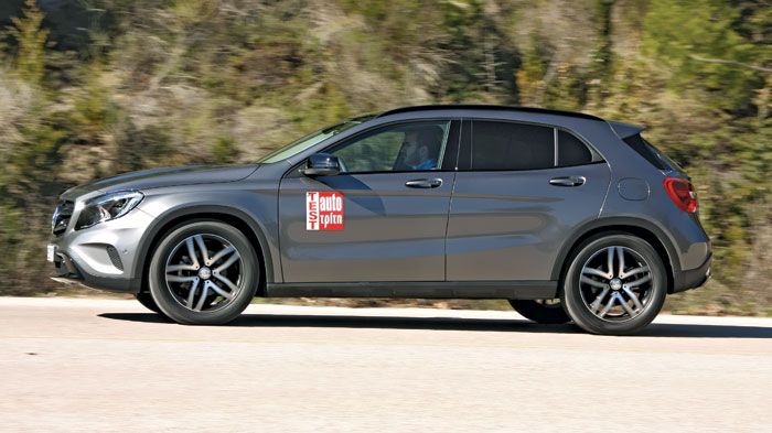 Στην άσφαλτο η GLA προσφέρει κορυφαία ποιότητα κύλισης και πολύ καλή άνεση, με την ανάρτηση να απορροφά επιτυχημένα τις ανωμαλίες του οδοστρώματος.
