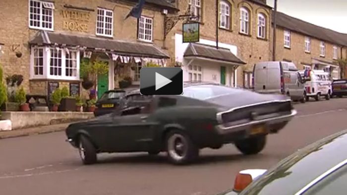 Το Bullitt με τον Steve Mcqueen «αναβιώνει» στους δρόμους του Silverstone.