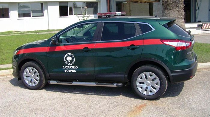 Τα 14 νέα ιαπωνικά crossover της Δασικής Υπηρεσίας είναι εξοπλισμένα με τον 1.600άρη κινητήρα πετρελαίου dCi που αποδίδει 130 ίππους, ενώ διαθέτουν κα