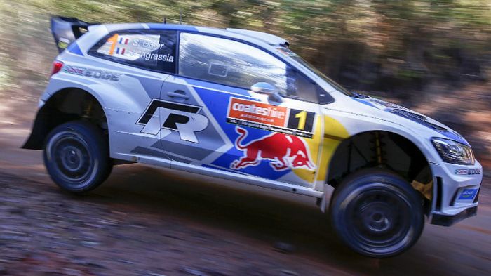 Νίκησε ο Γάλλος οδηγός της VW, Sebastien Ogier, στο WRC Ράλι Αυστραλίας, αφού επικράτησε του Φιλανδού ομόσταυλού του Jari-Matti Latvala. 
