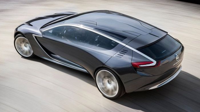 Αναμφίβολα η σχεδίαση του Opel Monza Concept εντυπωσιάζει.