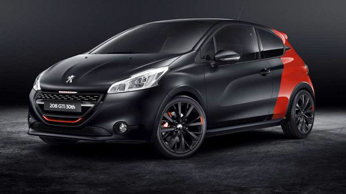 H νέα «εορταστική» έκδοση του Peugeot 208 GTi για τα 30 χρόνια του μοντέλου έρχεται να κάνει πρεμιέρα σήμερα στο Φεστιβάλ Ταχύτητας του Goodwood στην 