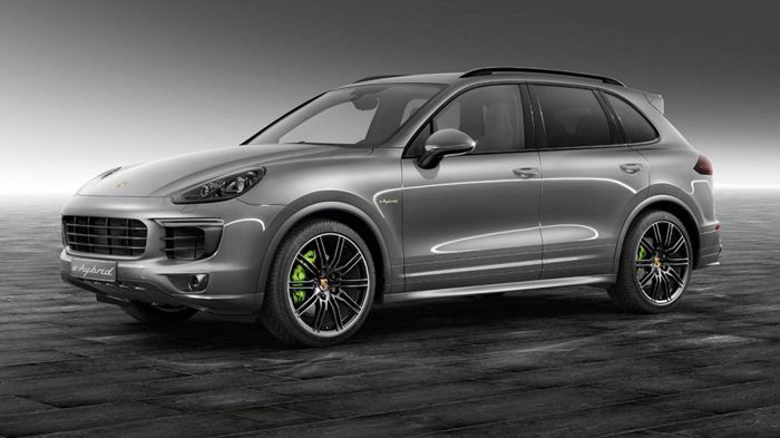 Το τεχνικό τμήμα της Porsche που ειδικεύεται σε Exclusive εκδόσεις ανέλαβε να διαμορφώσει την Cayenne S E-Hybrid σε μία ειδική version με πολλές στιλι