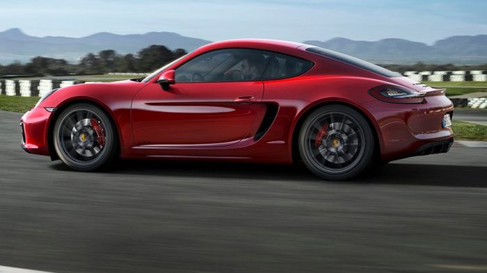 Οι νέες Boxster & Cayman GTS θα φέρουν και αυτές 4κύλινδρο μοτέρ, που θα αποδίδει με αναβάθμιση 400 ίππους (εδώ εικονίζεται η παρούσα γενιά Cayman GTS