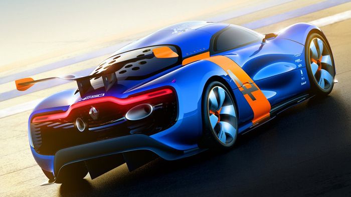 Το νέο Alpine φημολογείται ότι θα εφοδιάζεται  από ένα 2λιτρο turbo μοτέρ, με απόδοση κοντά στους 300 ίππους. (εικόνα Renault Alpine A 110-50 Concept)