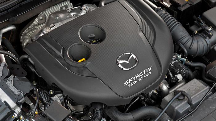 Οι SKYACTIV diesel κινητήρες θα λανσαριστούν στην Αμερική από τη Mazda, όταν θα είναι το ίδιο ικανοί με τους βενζινοκινητήρες SKYACTIV (εικόνα), αλλά 