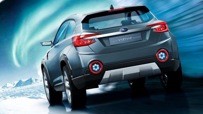 Το Viziv 2 Concept εφοδιάζεται από έναν 1.600άρη turbo κινητήρα άμεσου ψεκασμού και επίπεδης διάταξης κυλίνδρων, που συνδυάζεται με δύο ηλεκτρικά μοτέ