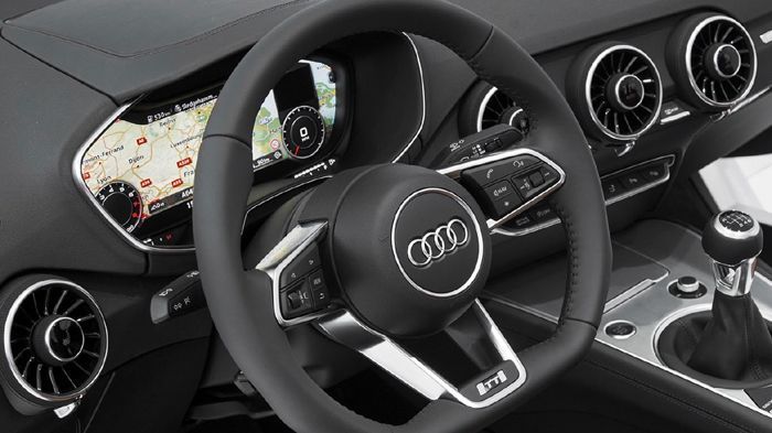 Η νέα γενιά του Audi TT θα διαθέτει ένα hi-tech εσωτερικό με πολλά gadgets.