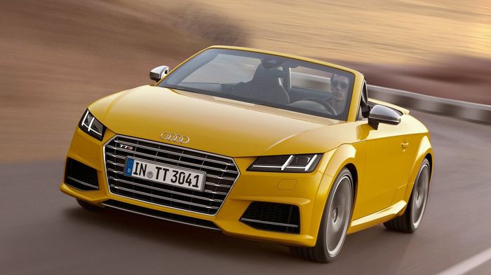 Στην έκδοση TTS, το 2.0 TFSI μοτέρ αποδίδει 310 ίππους και 380 Nm, γεγονός που του επιτρέπει να κάνει το 0-100 χλμ./ώρα σε 4,9 δλ., με την τελική του 
