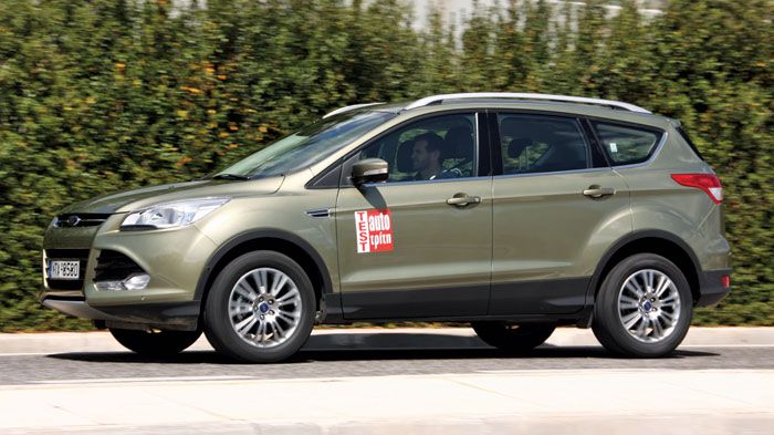 Το Ford Kuga 1,6 EcooBoost είναι ένα από τα πιο γρήγορα σε ρεπρίζ δικίνητα crossover με κινητήρα βενζίνης.	