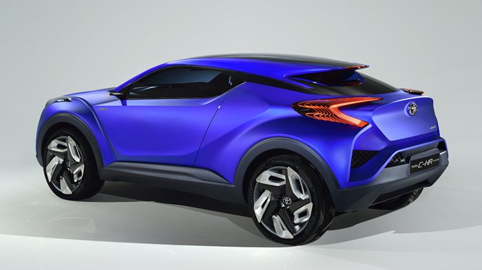 Η Τoyota παρουσιάζει στο Παρίσι το C-HR Concept, μια σπουδή που αποτελεί πρόγευση του μελλοντικού μικρομεσαίου crossover της.	