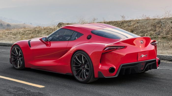 Το υβριδικό σύστημα της νέας Supra θα προέλθει από το Yaris Hybrid R Concept και το αγωνιστικό όχημα TS040 LMP1 της Toyota (εικόνα το FT-1 concept).