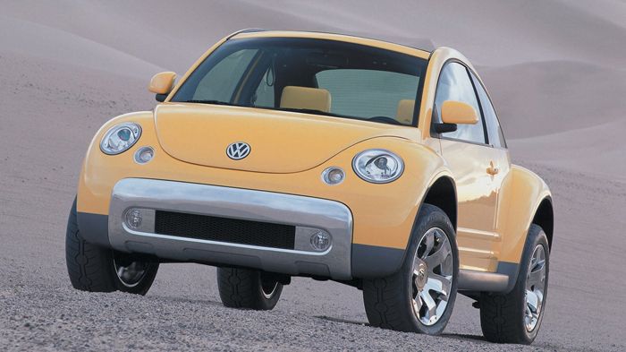 Το εικονιζόμενο Beetle Dune Concept ξανασχεδιάστηκε και απέκτησε πιο σπορ και επιθετικά χαρακτηριστικά, ενώ θα κάνει πρεμιέρα στη νέα του γενιά στο επ