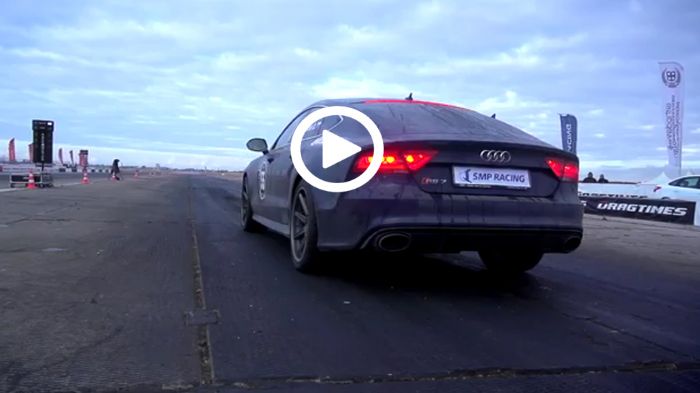 Ο 4λτ. V8 του Audi RS7 έχει αναβαθμισθεί σε ισχύ, φτάνοντας τους 750+ ίππους.