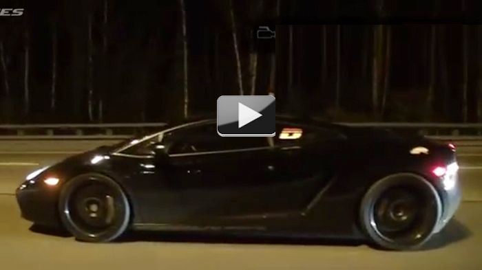 Drag race ανάμεσα στο Nissan GTR AMS Alpha 12 και την εικονιζόμενη Lamborghini Gallardo UR TT.