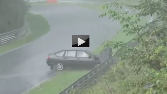 Δεν ονόμασαν τυχαία το Nurburgring... Πράσινη Κόλαση!