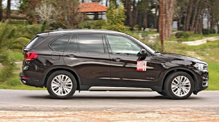 Σε αντίθεση με το μέγεθός της, η νέα X5 είναι αεροδυναμική και μάλιστα με Cd 0,31 έχει το ρεκόρ της κατηγορίας.