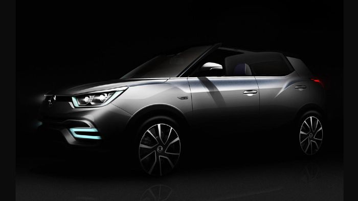Η SsangYong μας ανοίγει την όρεξη για τα δύο νέα concept, τα XIV-Air (φωτό) και XIV-Adventure, των οποίων η επίσημη αποκάλυψη θα πραγματοποιηθεί στις 