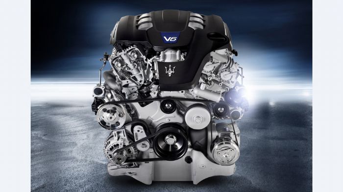 Το V6 μοτέρ των 2,9 λίτρων θα κατασκευάζεται από την Ferrari, ενώ θα αποτελεί μια παραλλαγή του εικονιζόμενου 3λιτρου συνόλου της Maserati, το οποίο α