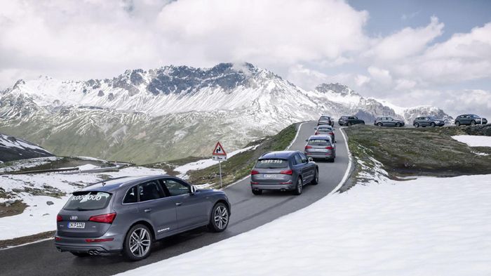 Περίπου το 50% των Audi που φτιάχνονται σήμερα εξοπλίζονται με σύστημα τετρακίνησης quattro.