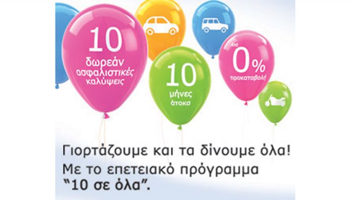 Volkswagen Bank Hellas: 10 χρόνια επιτυχίες