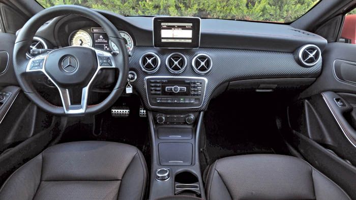 Νεανικό και ποιοτικό το εσωτερικό 
της νέας A-Class, θέτει τον πήχη στην κατηγορία.