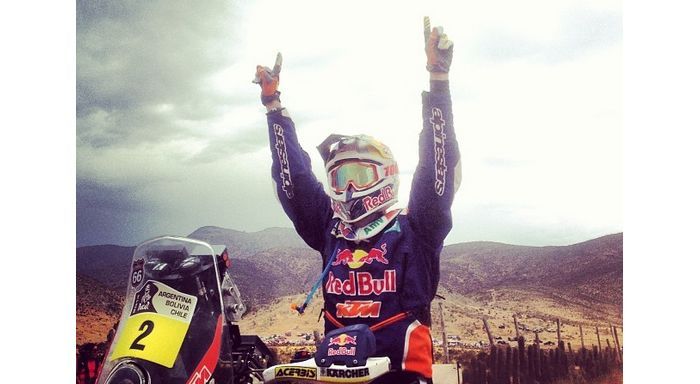 O μεγάλος νικητής του Rally Dakar 2014 στις μοτοσικλέτες, είναι ο Marc Coma με την ΚΤΜ.
