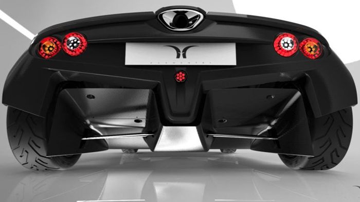 Το βάρος του RP-1 σχεδιάζεται να βρίσκεται στα 450 κιλά, χάρη στο ανθρακονημάτινο αμάξωμά του.