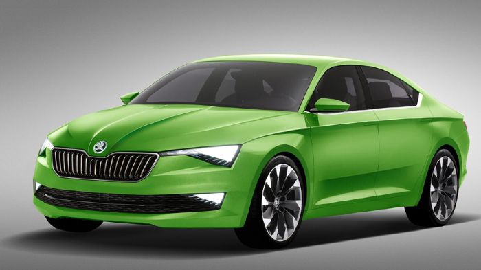 Το εικονιζόμενο πρωτότυπο VisionC είναι το μοντέλο που θα οριοθετήσει τη σχεδιαστική λογική ολόκληρης της γκάμας της Skoda, αρχής γεννωμένης με τη νέα