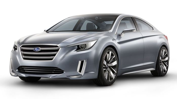 Με περισσότερα σπορ χαρακτηριστικά, το νέο Subaru Legacy θα κάνει πρεμιέρα στο Σικάγο στις 7 Φεβρουαρίου (εικόνα το Legacy concept που είχε παρουσιαστ