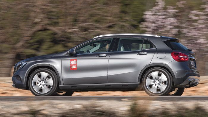 Η νέα Mercedes GLA διακρίνεται εκτός από τη σχεδίαση, για τα οδικά της χαρακτηριστικά, αλλά και για την επιλογή και 4κίνητων εκδόσεων στη γκάμα.
