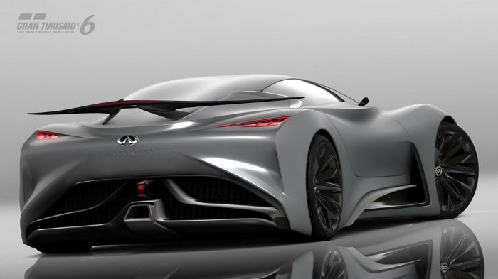 Το Concept Vision GranTurismo διαθέτει ζύγισμα βάρους 45:55 (εμπρός : πίσω), ενώ η μελέτη της αεροδυναμικής του επιτρέπει να έχει υψηλές επιδόσεις.