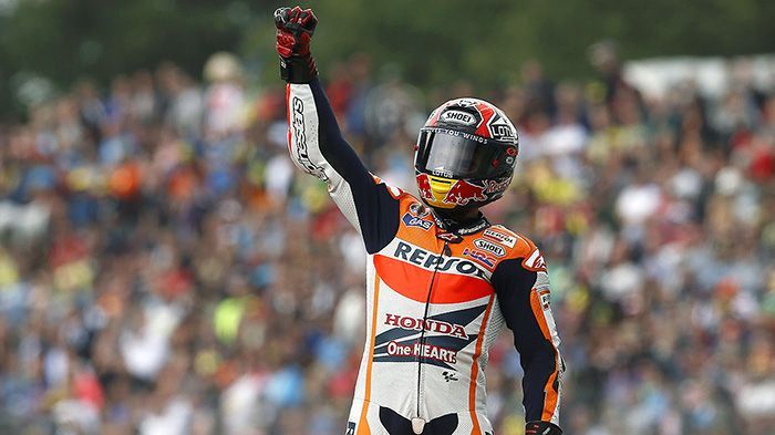 Συγχαρητήρια στον Baby Champ του 2013, Marc marquez, που διατήρησε τον τίτλο του και το 2014, κερδίζοντας το Πρωτάθλημα MotoGP για τη Honda, στο Moteg